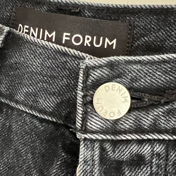 Denim Forum The '90s Boyfriend High Rise Tapered 30L size 27 - Picture 10 of 15
